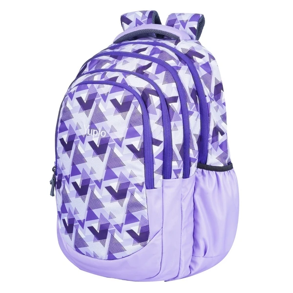 Yupio College bag - Purple And White