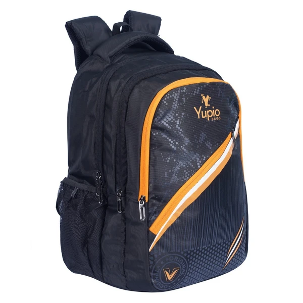 Yupio College bag - Black And Orange