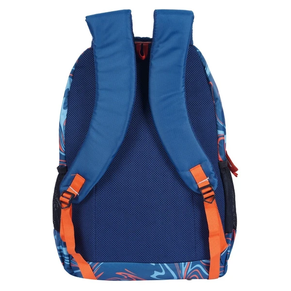 Yupio College bag - Blue With Orange