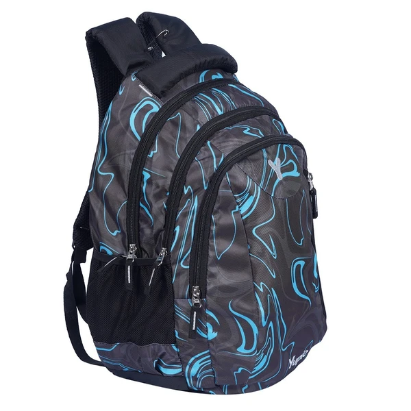 Yupio College bag - Blue with Black