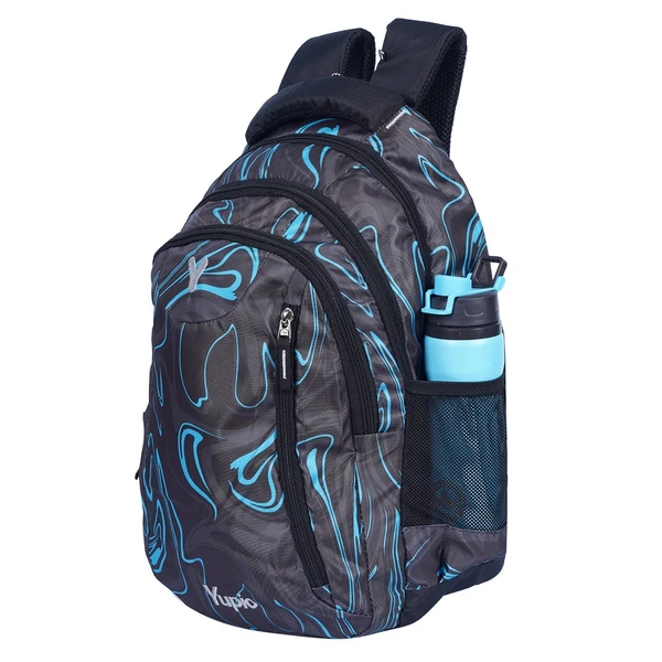 Yupio College bag - Blue with Black