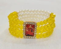 Jai Guruji Bracelet  - Bright Sun, Free Size