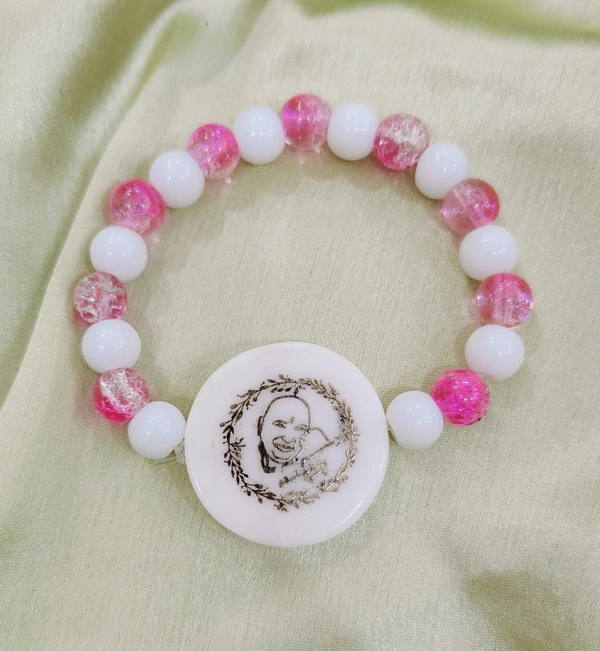 Jai Guruji Marble Bracelet Random Colour Single Piece