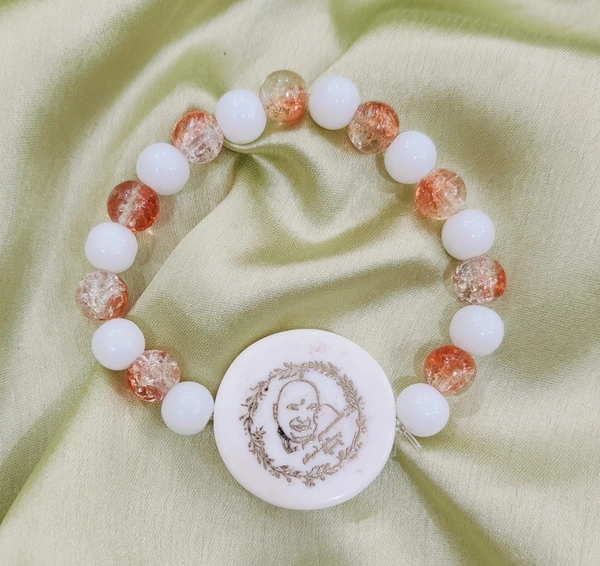 Jai Guruji Marble Bracelet Random Colour Single Piece