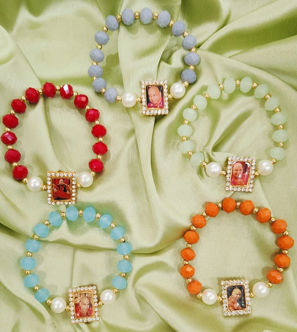 Jai Guruji Bracelet Random Colour Single Piece 
