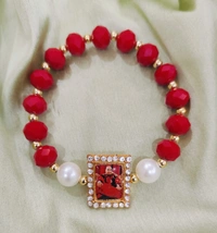 Jai Guruji Bracelet Random Colour Single Piece 