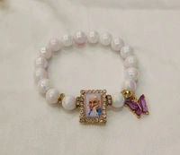 Jai Guruji Butterfly Charm Bracelet Random Colour