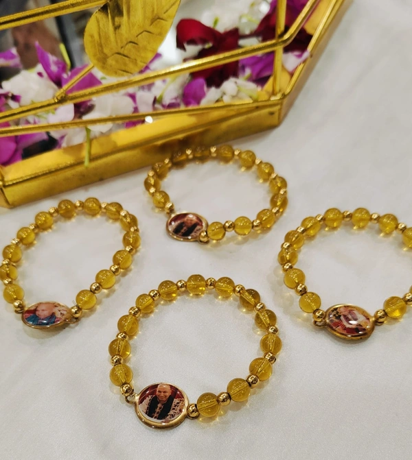 Jai Guruji Bracelet Pack Of 12 Pieces