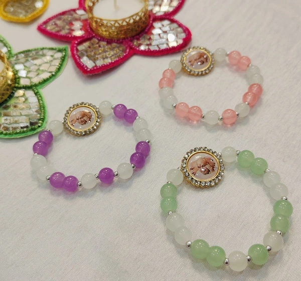 Jai Guruji Pack Of 12 Bracelets Multicolour  - Free Size