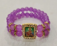 Mata Rani Bracelet  - Magenta / Fuchsia, Free Size