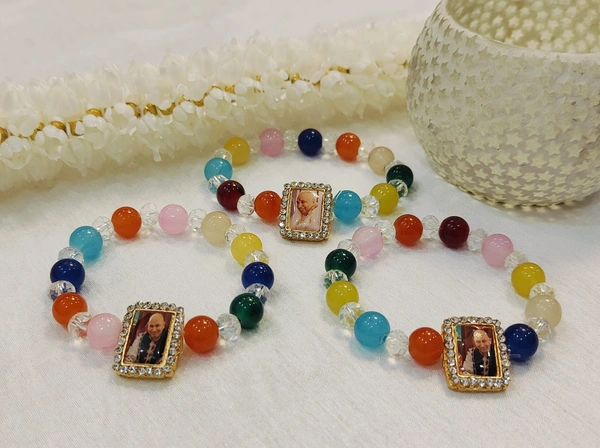 Jai Guruji Pack Of 12 Bracelets Multicolour  - Free Size