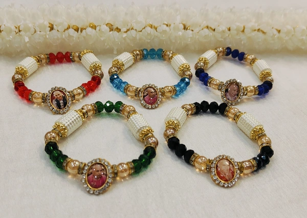Jai Guruji Bracelet Random Colour Single Piece  - Free Size