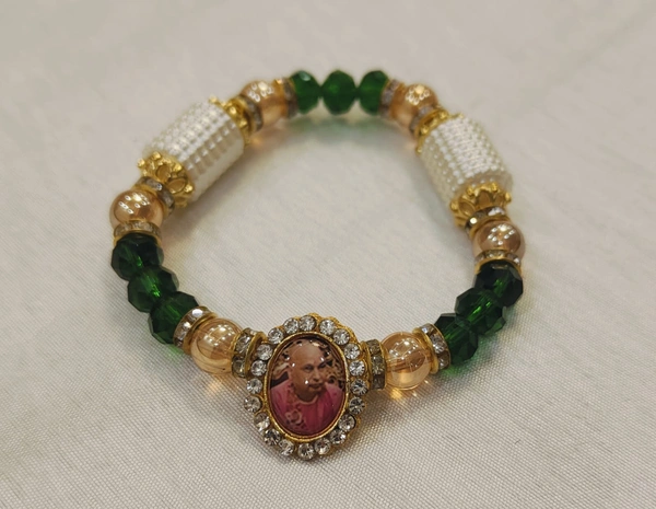 Jai Guruji Bracelet Random Colour Single Piece  - Free Size