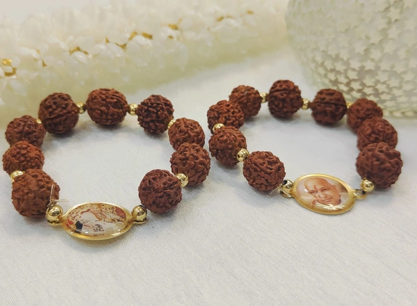 Jai Guruji Pack Of 10 Bracelets  - Brown, Free Size