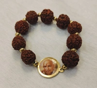 Jai Guruji Pack Of 10 Bracelets  - Brown, Free Size