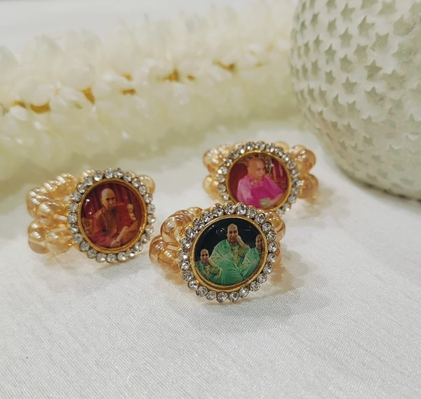 Jai Guruji Rings - Free Size