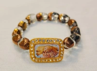 Guruji Dual Colour Bracelet Single Piece