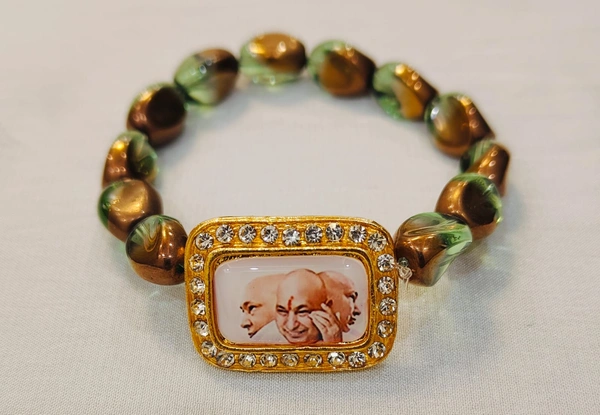 Guruji Dual Colour Bracelet Single Piece