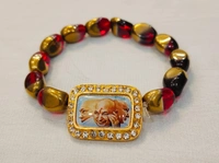 Guruji Dual Colour Bracelet Single Piece