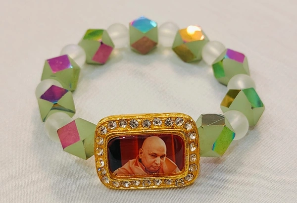 Guruji Dual Colour Bracelet  - Free Size