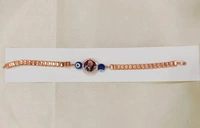 Jai Guruji Rose Gold Gents Bracelet 
