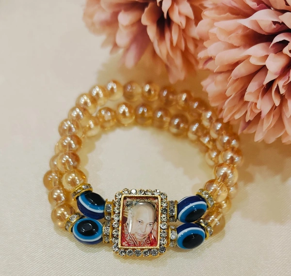 Jai Guruji Evil Eye Bracelet - Free Size