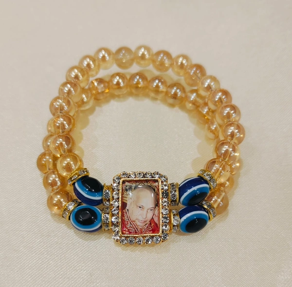 Jai Guruji Evil Eye Bracelet - Free Size