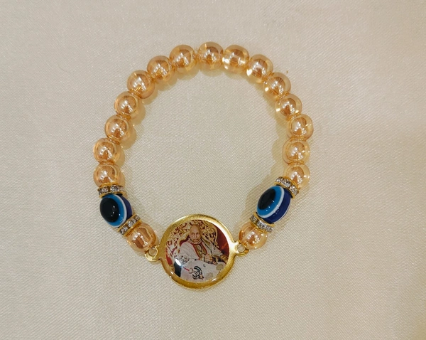 Jai Guruji Evil Eye  Pack Of 10 Bracelets  - Free Size