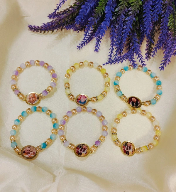 Jai Guruji Multicolour Pack Of 10 Bracelets  - Free Size