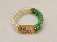 Jai Guruji Dual Colour Bracelet  - Free Size