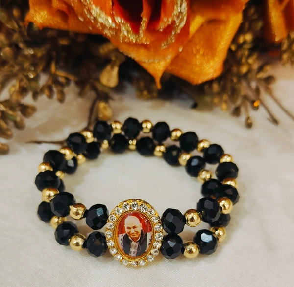 Jai Guruji Mangalsutra Bracelet  - Free Size