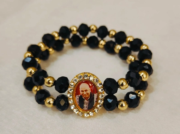 Jai Guruji Mangalsutra Bracelet  - Free Size