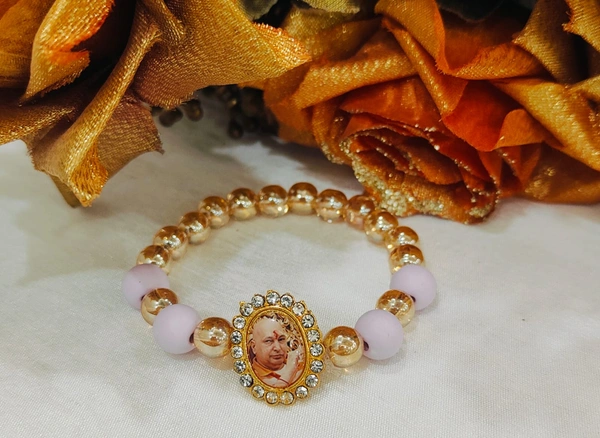 Jai Guruji Multicolour Bracelet Pack Of 10 Pieces  - Free Size