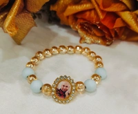 Jai Guruji Multicolour Bracelet Pack Of 10 Pieces  - Free Size