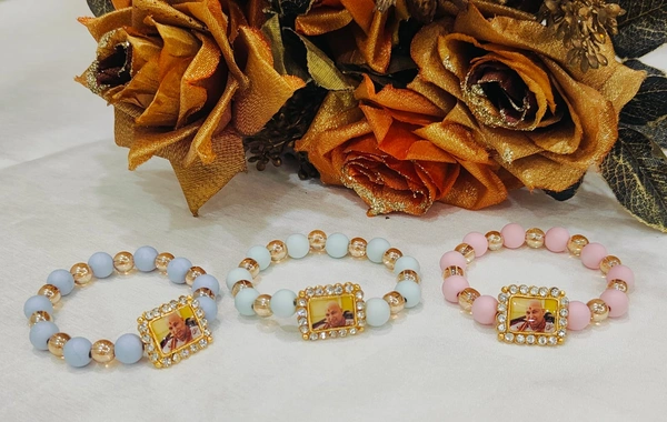 Jai Guruji Multicolour Bracelet Pack Of 10 Pieces  - Free Size