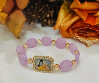 Jai Guruji Multicolour Bracelet Pack Of 10 Pieces  - Free Size