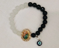 Jai Guruji Dual Colour Bracelet - Free Size
