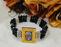 Jai Guruji Couple Bracelet -2 Pc Set  - Free Size