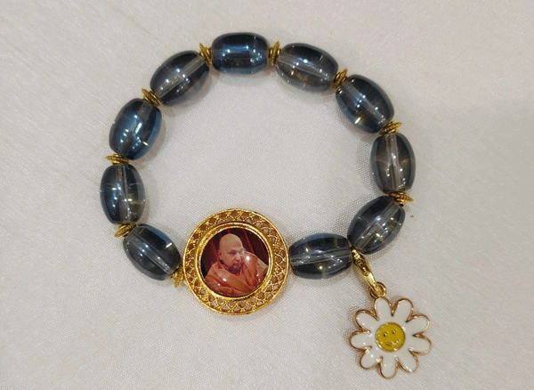 Jai Guruji Imported Beads Bracelet-Single Pc - Free Size