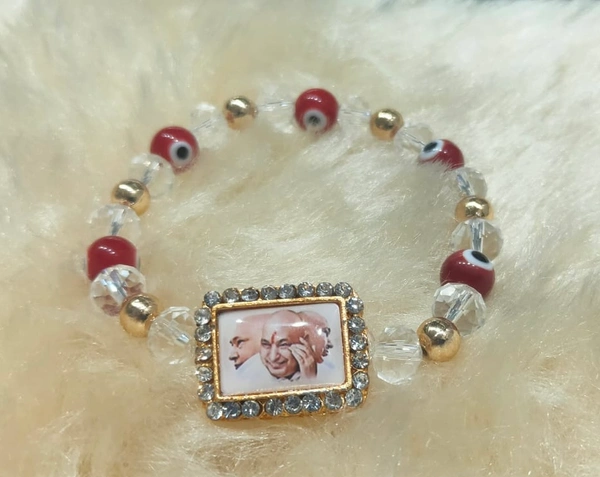 Pack Of 100 Pcs Evil Eye Bracelet  - Free Size