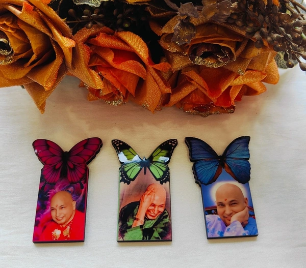 Jai Guruji Fridge Magnet 