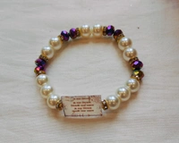 Jai Guruji Bracelet With Mantra Jaap - Free Size