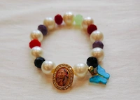 Jai Guruji Bracelet With Butterfly Charm - Free Size