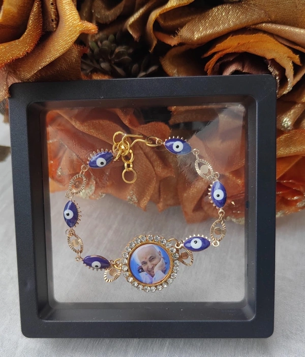 Jai Guruji Evil Eye Jewellery Bracelet With Box - Free Size