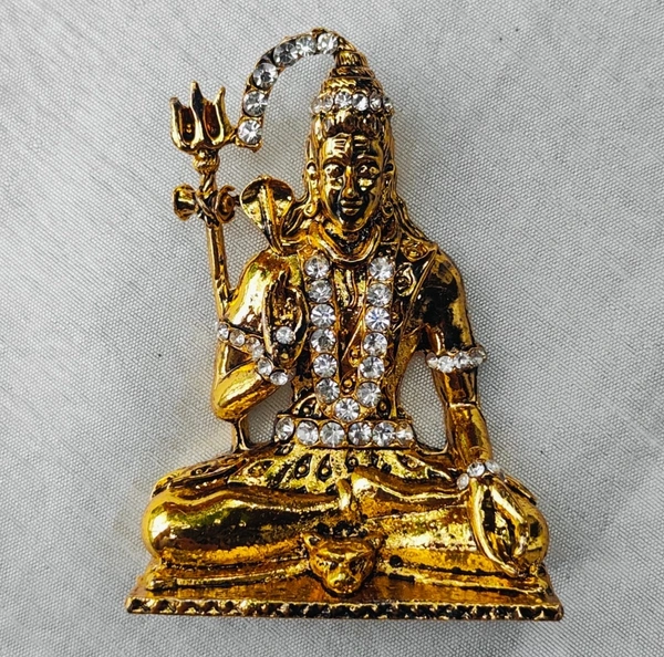 Shiva Statue - Gold