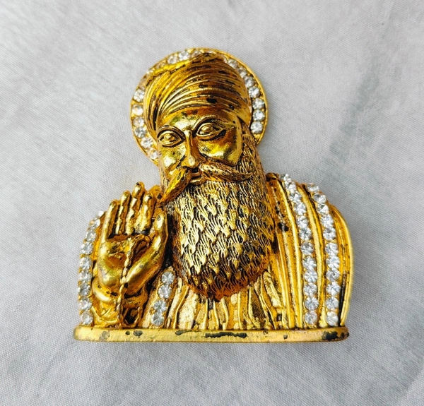 Guru Nanak Statue - Gold