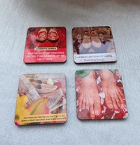 Jai Guruji Fridge Magnet Pack Of 4 Pieces