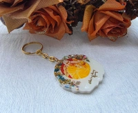 Jai Guruji Resin Key Ring