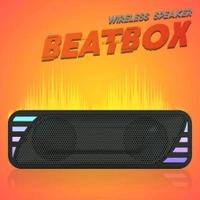 Unix XB-U44 Beatbox Wireless Speaker with LED Colorful Light - White