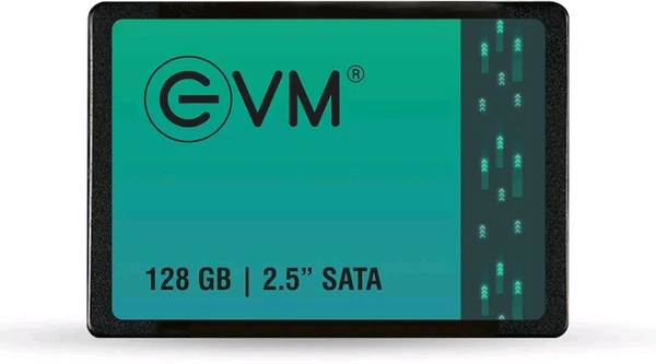 EVM 128GB 2.5-Inch SATA Internal SSD - 550MB/s Read & 500MB/s Write - 5-Year Warranty (EVM25/128GB)